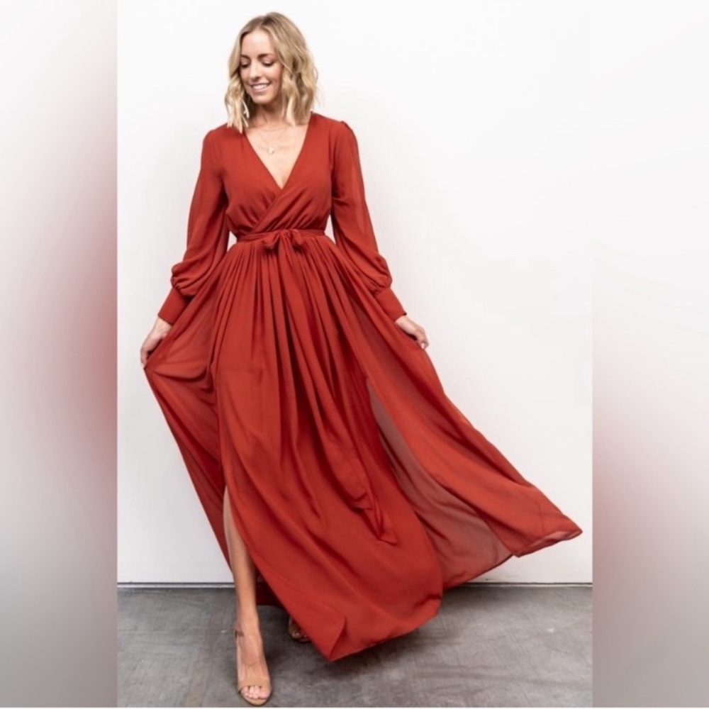 Baltic Born Rust Maxi Dress
